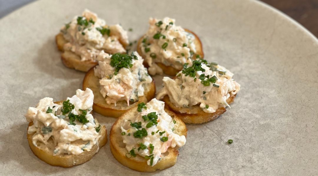 Fresh prawn dip
